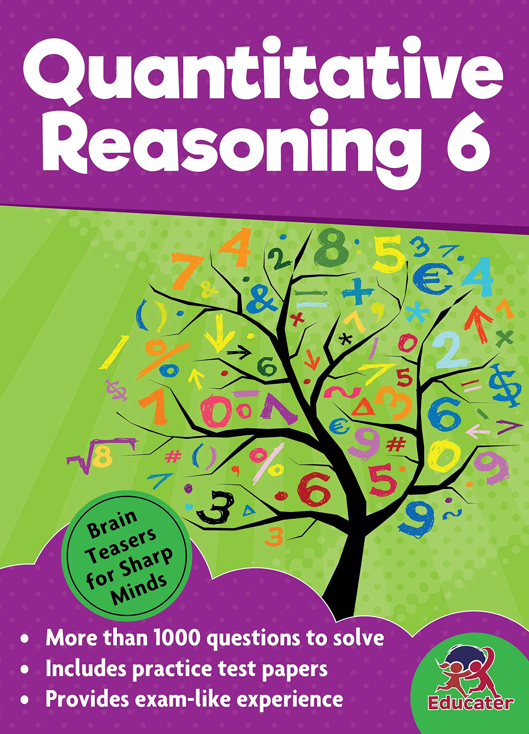 Team Pegasus Quantitative Reasoning Grade 6 Workbook for Kids Age 5+ | Fun & Interactive Activities to Strengthen Logical Thinki