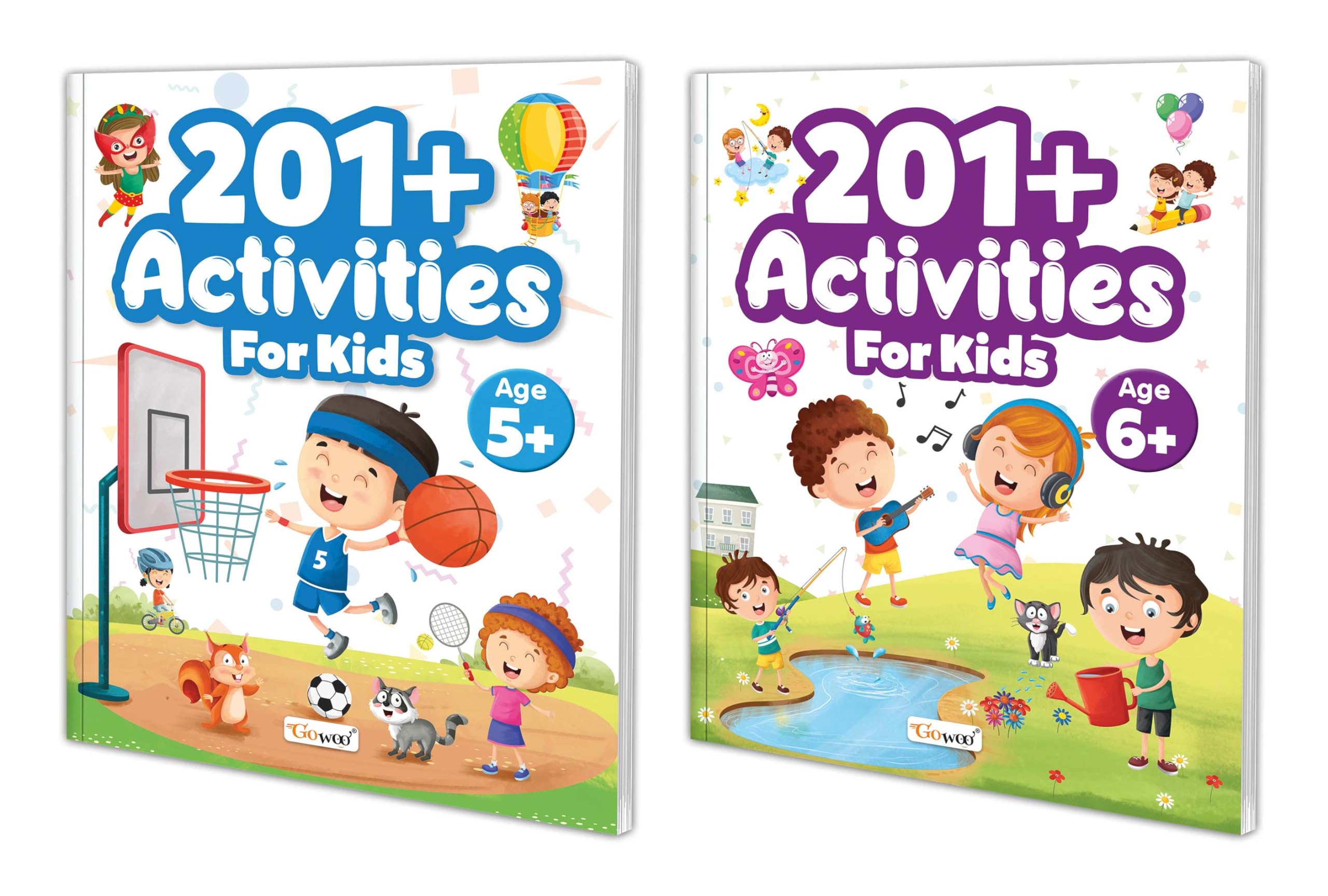 201+ Activities for Kids for Age 5 and 6+: Learning activity book, Toddlers activity book, Educational activities for preschoole