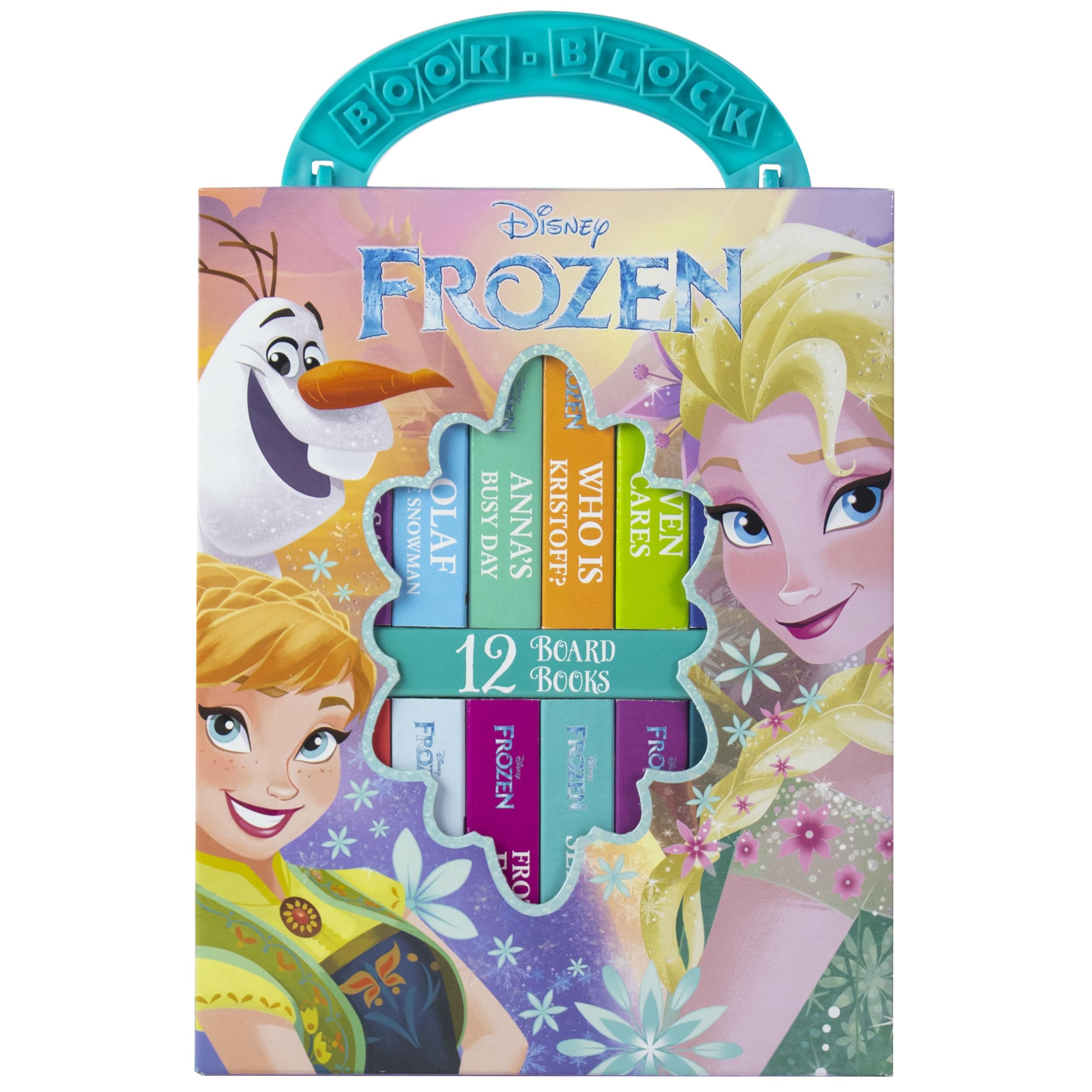 Disney  Frozen My First Library Board Book Block 12Book Set  PI Kids