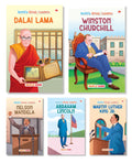 Story Books for Kids  Worlds Great Leaders (Set of 5 books)  Abraham Lincoln  Dalai Lama  Nelson Mandela  Winston Churchi