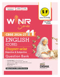 WINR Series CBSE 202627 Class 11 English Core Chapterwise Objective & Subjective Question Bank | Oneshot solution for 2027 Ex