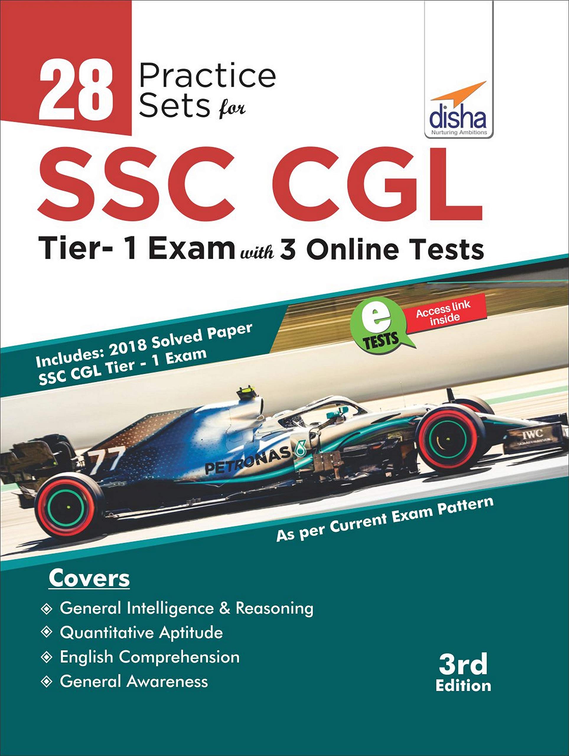 28 Practice Sets For Ssc Cgl Tier I Exam With 3 Online Tests 3Rd Edition
