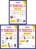 Beginners Handwriting (Set Of 3 Books)  Early Learning And Handwriting Workbooks For Age 4 To 6 Years