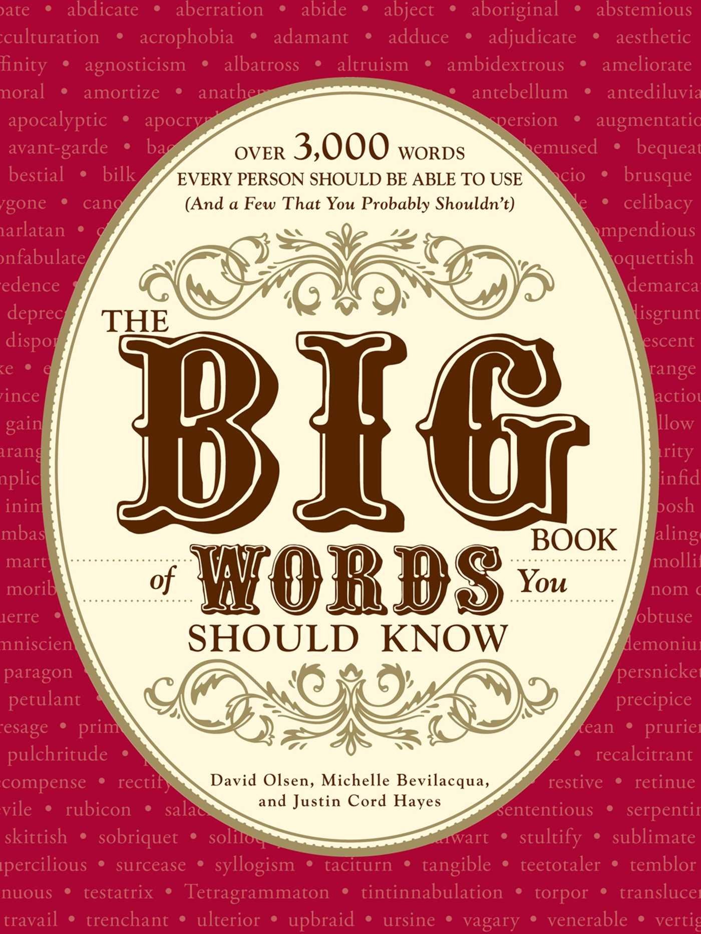 The Big Book of Words You Should Know: Over 3,000 Words Every Person Should be Able to Use (And a few that you probably shouldn