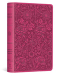 ESV Vest Pocket New Testament with Psalms and Proverbs (TruTone, Berry, Floral Design)