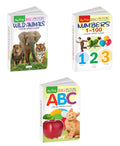 My First Big Picture Board Book ABC, Numbers 1100 and Wild Animals : Fun learning books for kids, Early education board books, 