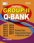 SURAS TNPSC GROUP  II QBank Previous Years Original Question Papers with Explanatory Answers Book in English Medium 2024