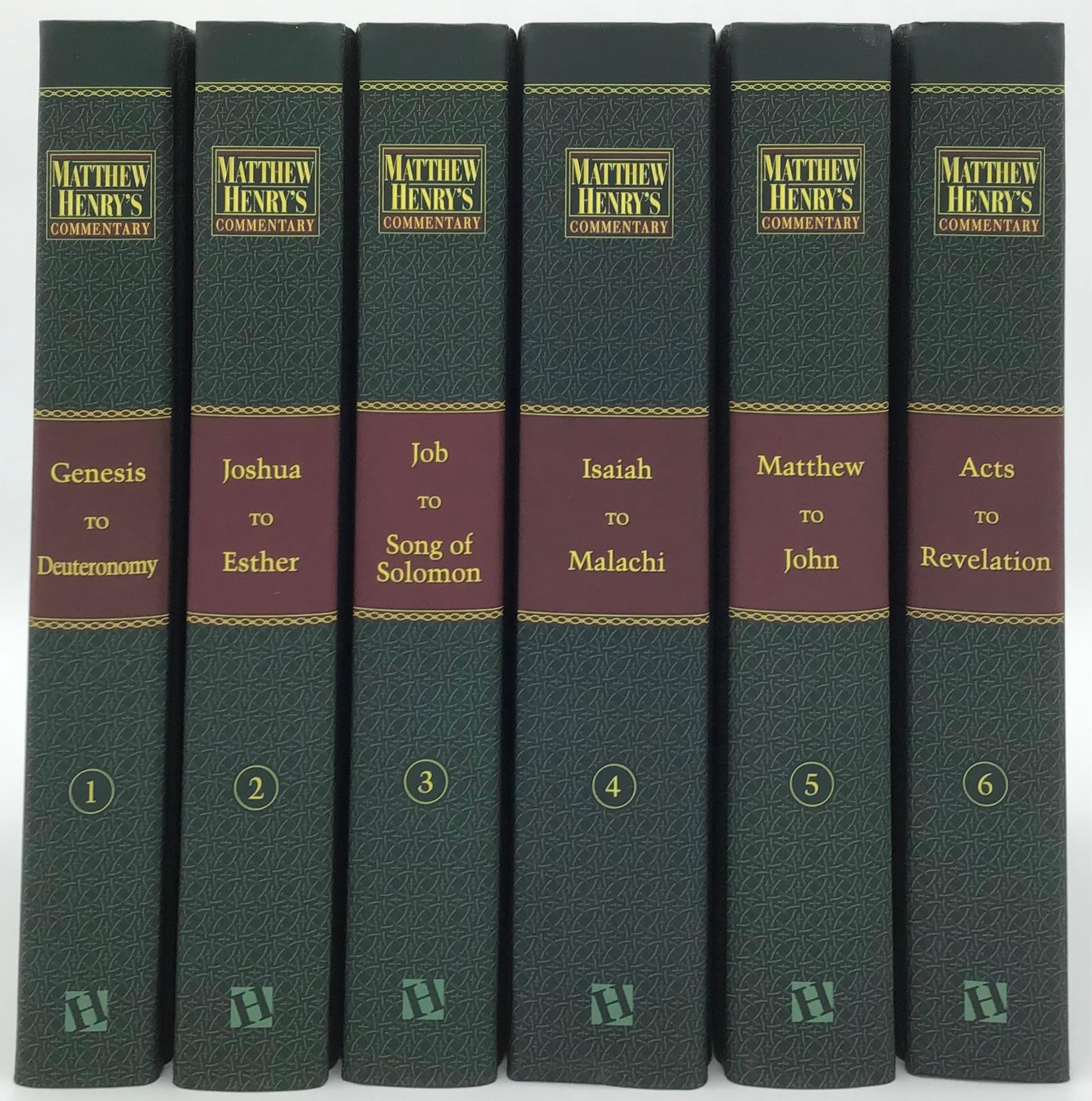 Matthew Henrys Commentary on the Whole Bible: New Modern Edition [6 volume  Set]