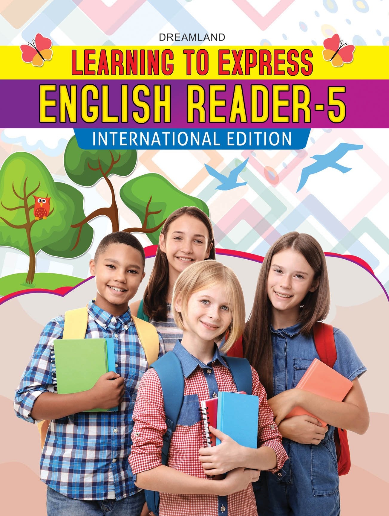 Learning to Express  English Reader 5 for Class 5 Students | Poems, Stories & Prose with Exercises | Improve Reading Fluency, V