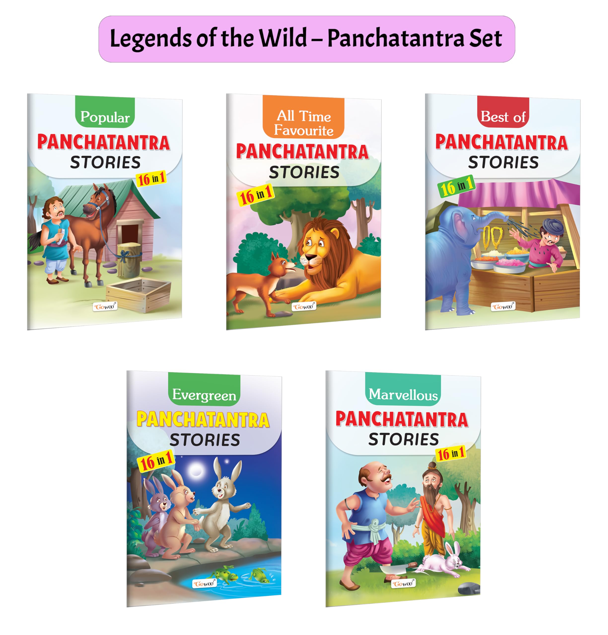 All Time Favourite Panchatantra Stories, Best of Panchatantra Stories and more : Panchatantra fable collection, Classic Indian 