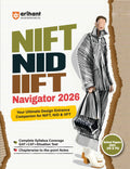 Arihant NIFT NID IIFT Navigator Entrance Exam Guide 2026 | for UG & PG, Complete Syllabus Coverage for GAT, CAT & Situation Test