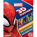 Marvel: Pop Heads  3D Crafts | 3D posters | Marvel activity book | Press out model book