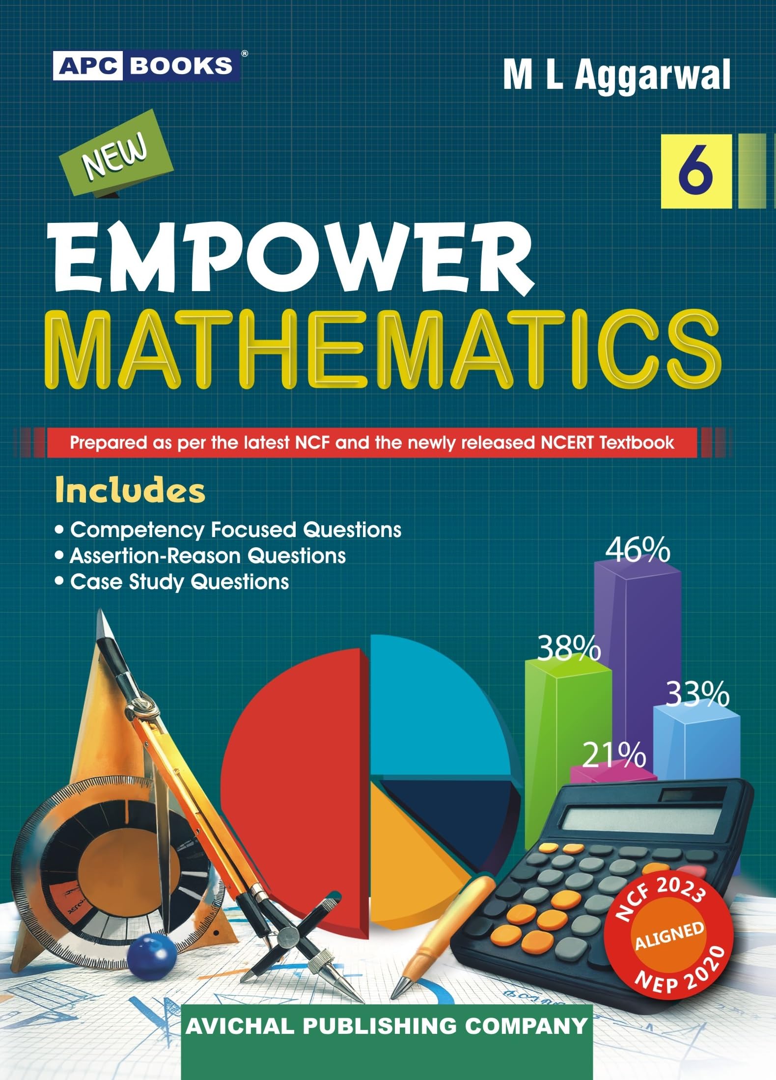 APC New Empower Mathematics for CBSE Class 6 | Latest Edition for 202627 Examination | School Books