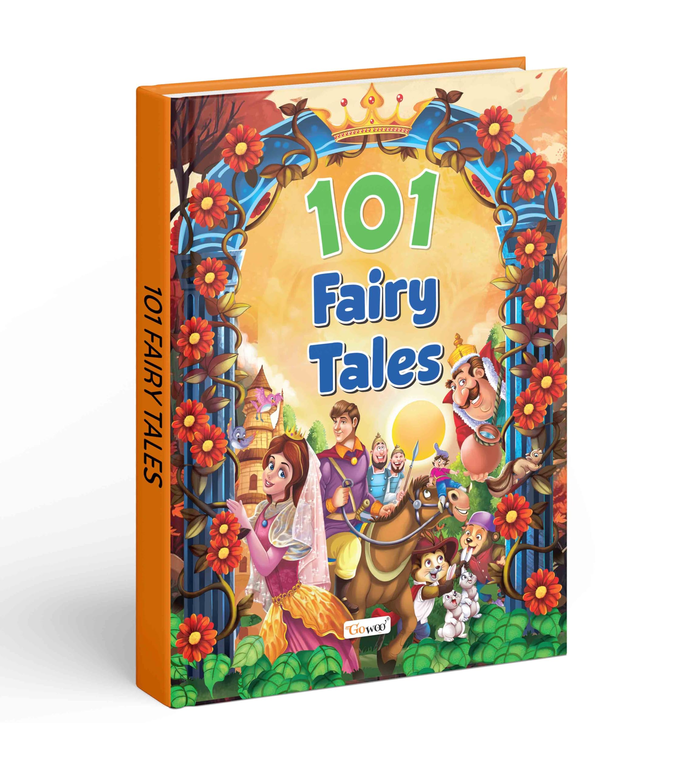 101 Fairy Tales for kids (Ages 312) (Hardbound) : Fairy tale book for young readers, Storybook for kids, Children learning stor