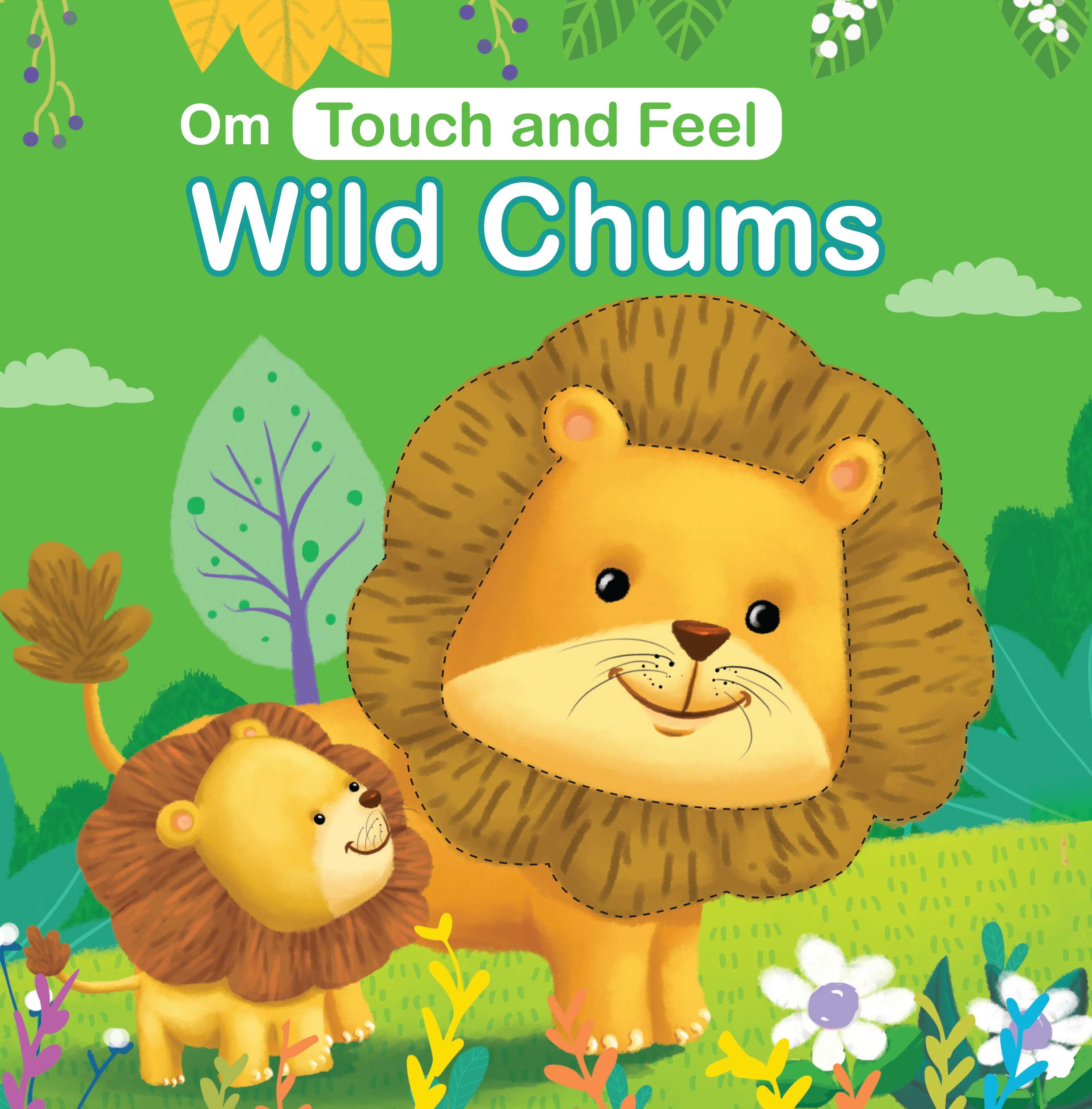 Wild Chums: Touch And Feel Board Book For Kids  Wild Animals | Creatures | ChildrenS Interactive Elements | Appropriate Fun | V