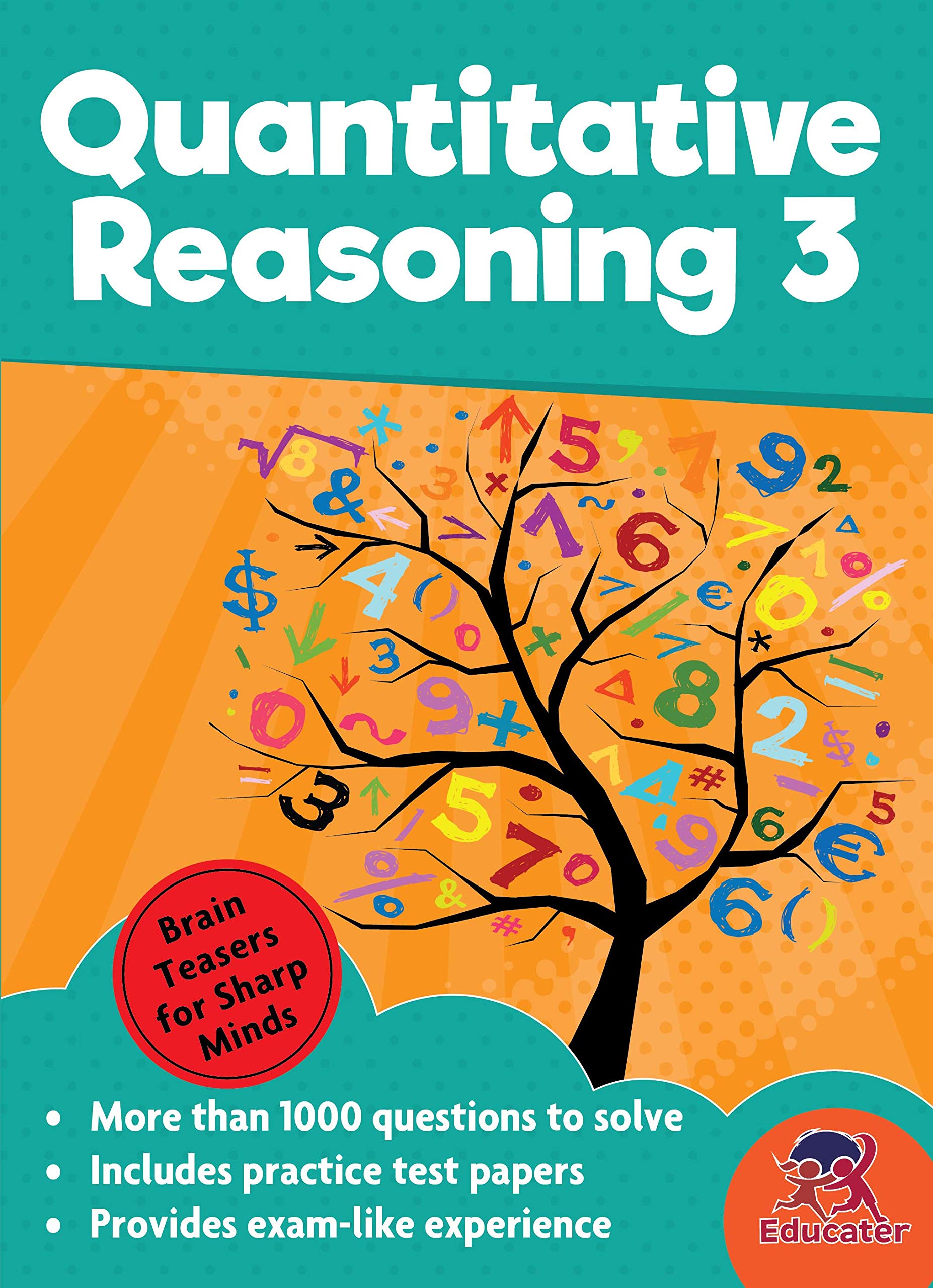 Team Pegasus Quantitative Reasoning Grade 3 Workbook for Kids Age 5+ | Fun & Interactive Activities to Strengthen Logical Thinki