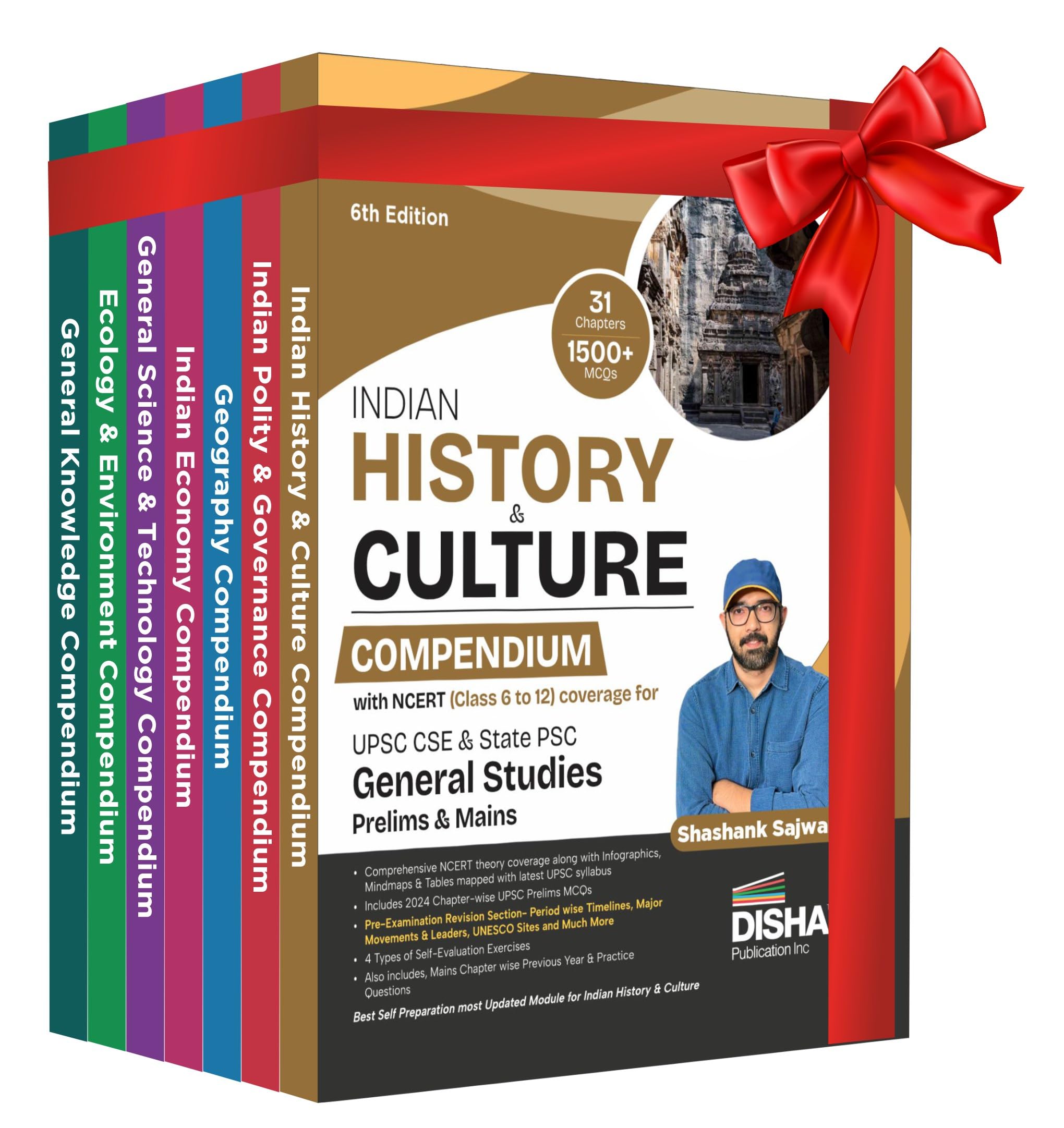 DishaS Popular General Studies Compendium Series With Ncert (Class 6 To 12) Coverage For Upsc & State Psc Civil Services Preli