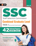 Gkp Ssc 2025 : Combined Graduate Level Tier I  42 Solved Papers (20102023)