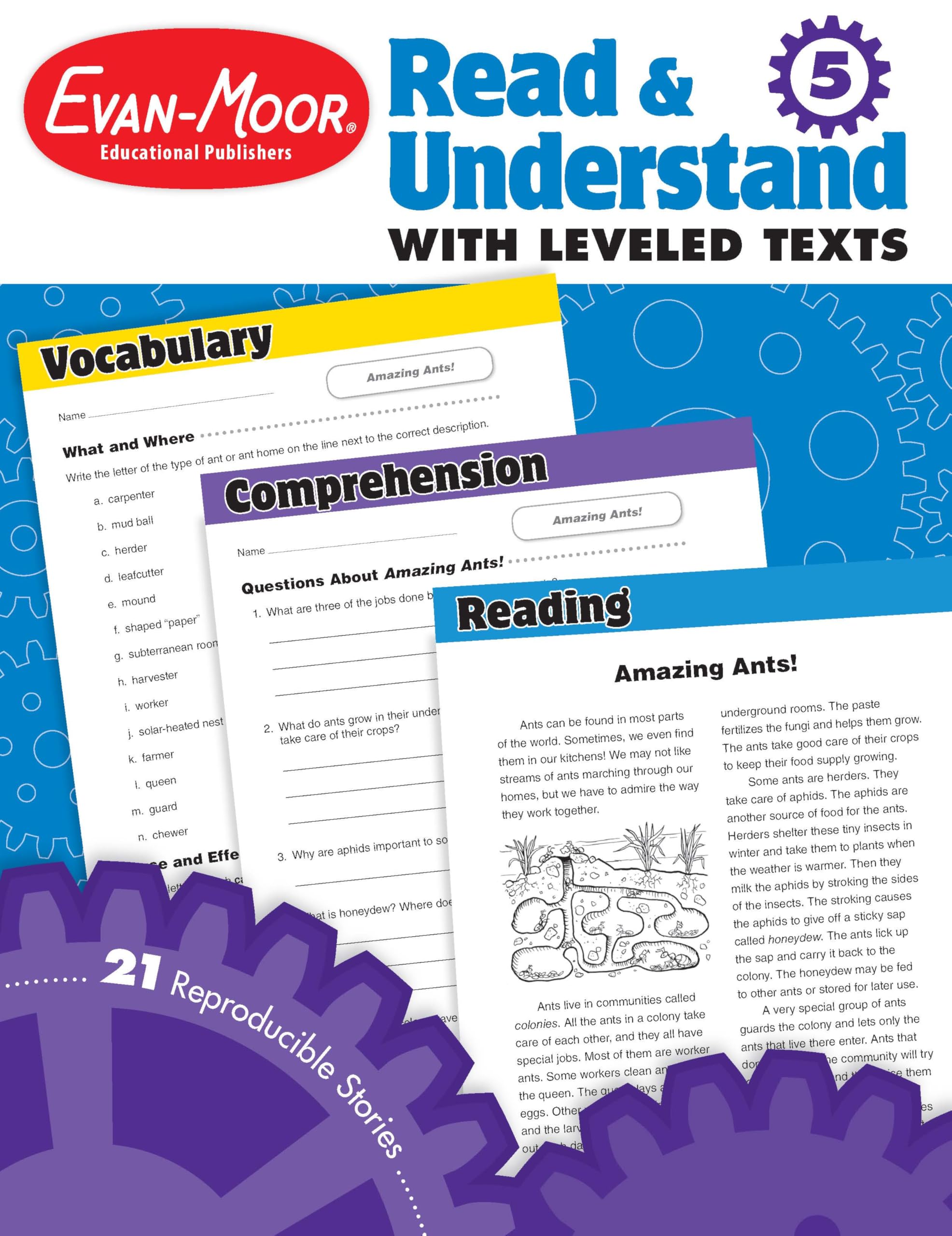Read & Understand with Leveled Texts, Grade 5
