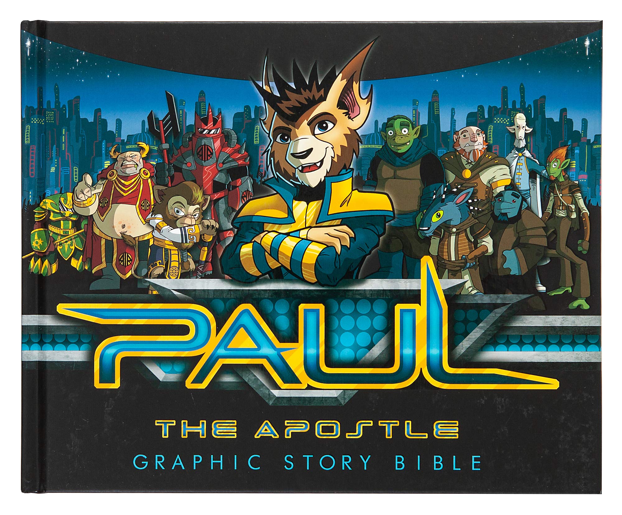 Paul the Apostle: Graphic Story Bible (Hardcover)  Inspirational and ActionPacked Bible Story for Kids Ages 815, Perfect Gift