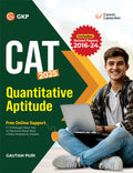 GKP CAT 2025 Quantitative Aptitude Mastery | 5 Sectional Mocks + Solved Papers 20162024 with Free Online Support | Best QA Prep