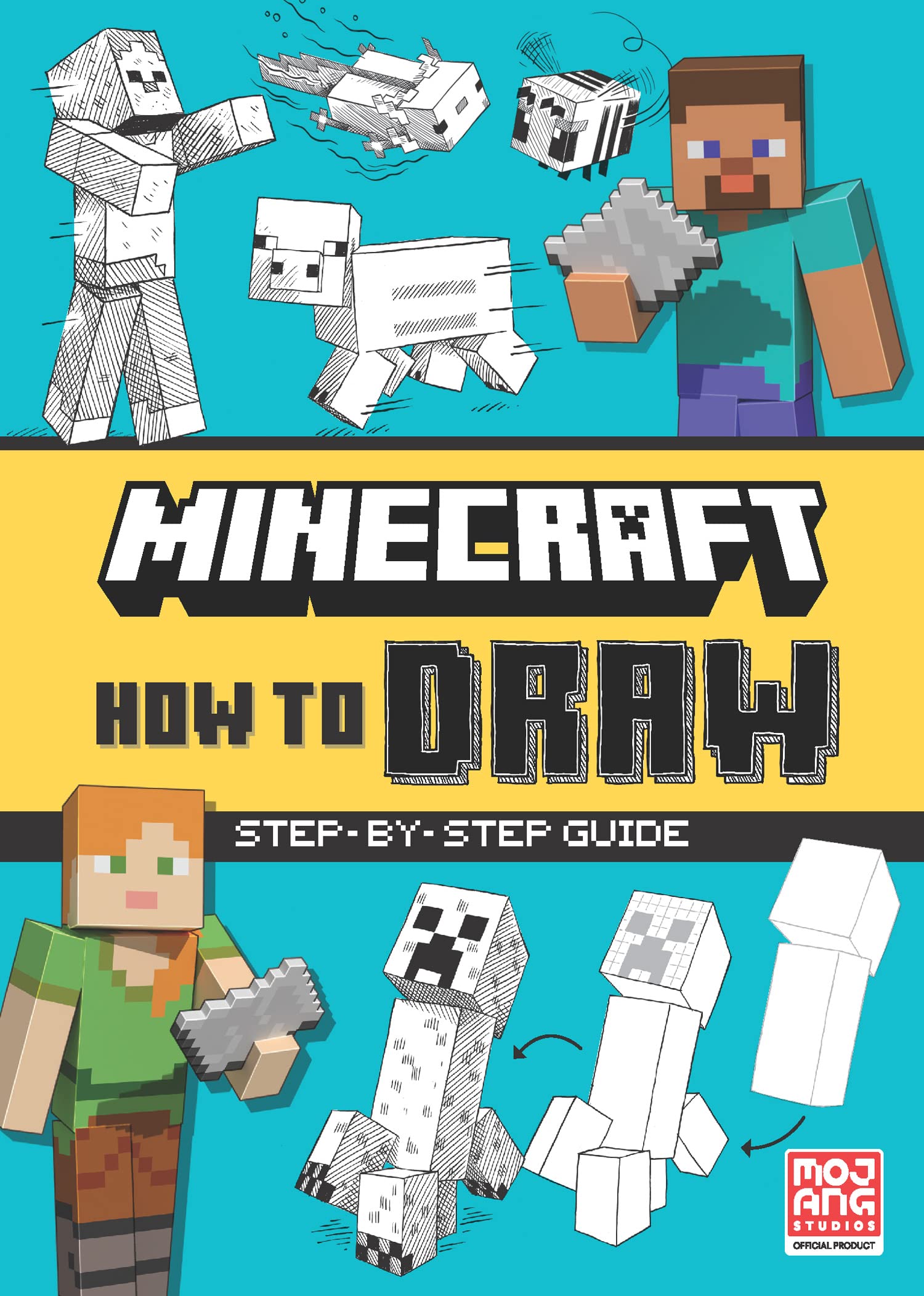 Minecraft How to Draw: An official Minecraft drawing book, fully illustrated with spaces to draw on the page  perfect for arty 