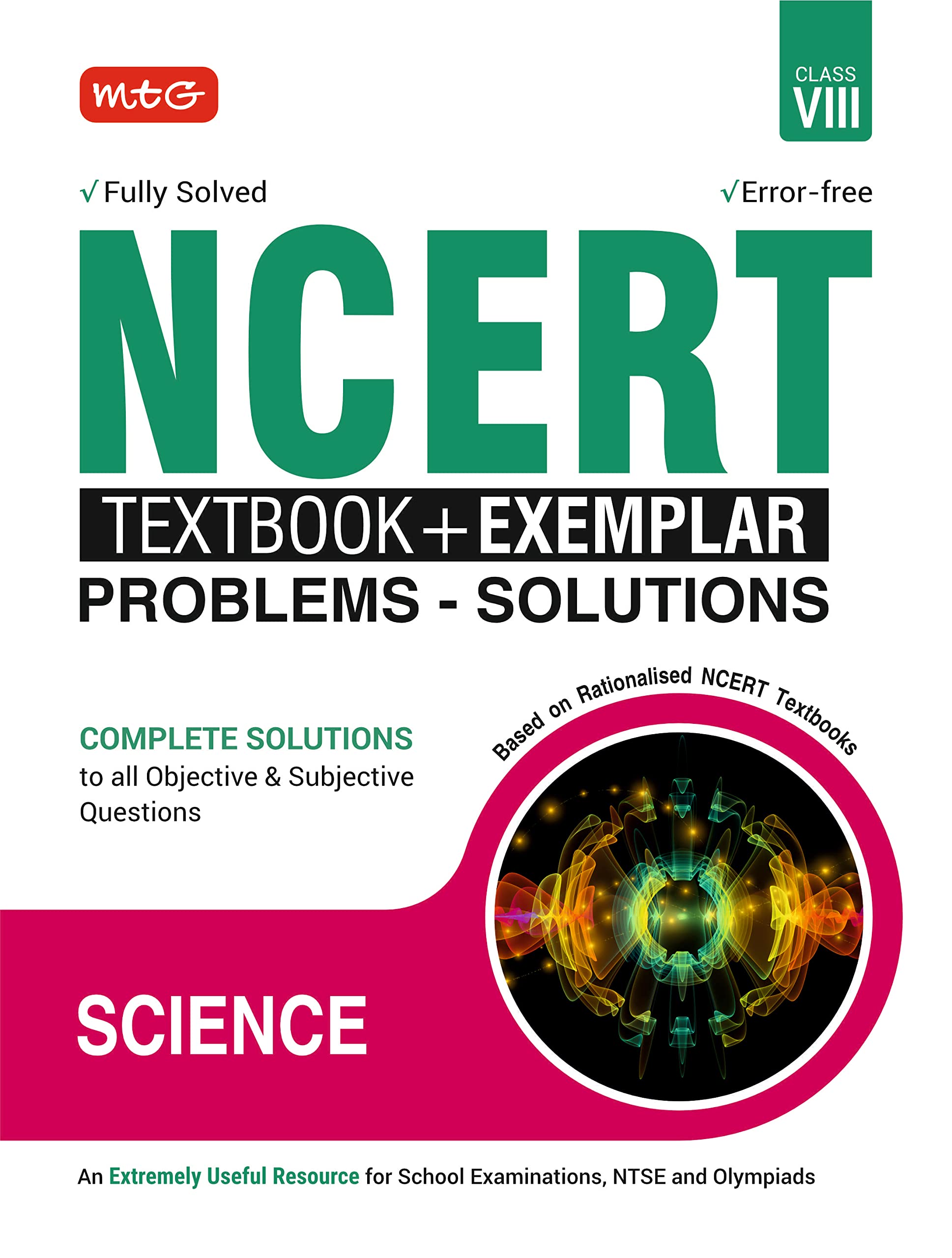 Mtg Ncert Textbook + Exemplar Problem Solutions Class 8 Science | Complete Solutions To All Objective & Subjective Questions