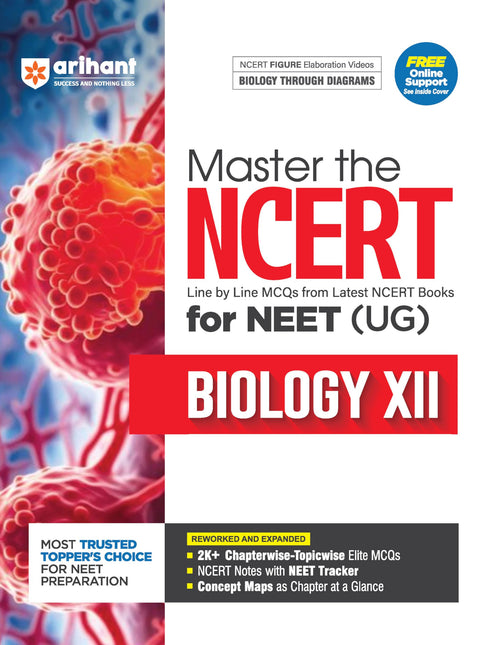 (Old Edition) Arihant Master the NCERT Biology Class 12 for NEET (UG) 2026