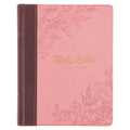 KJV Holy Bible, Notetaking Bible, Faux Leather Hardcover  King James Version, Brown/Pink (KJV Notetaking Editions)