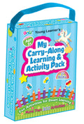 My Carry Along Learning & Activity Pack of 10 Exciting Books for Age 3+ | Spot The Difference, Grammar, Math, Dot to Dot, Mazes,