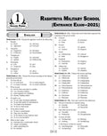 Rashtriya Military School (RMSCET) Class 6 Practice Set Preparation Book for Entrance Exam 2023 (English Medium)