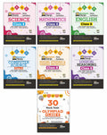 Disha Combo Class 6 (7 books) Olympiad Champs Science, Mathematics, English, Logical Reasoning, Computer Science (Cyber) & GK wi