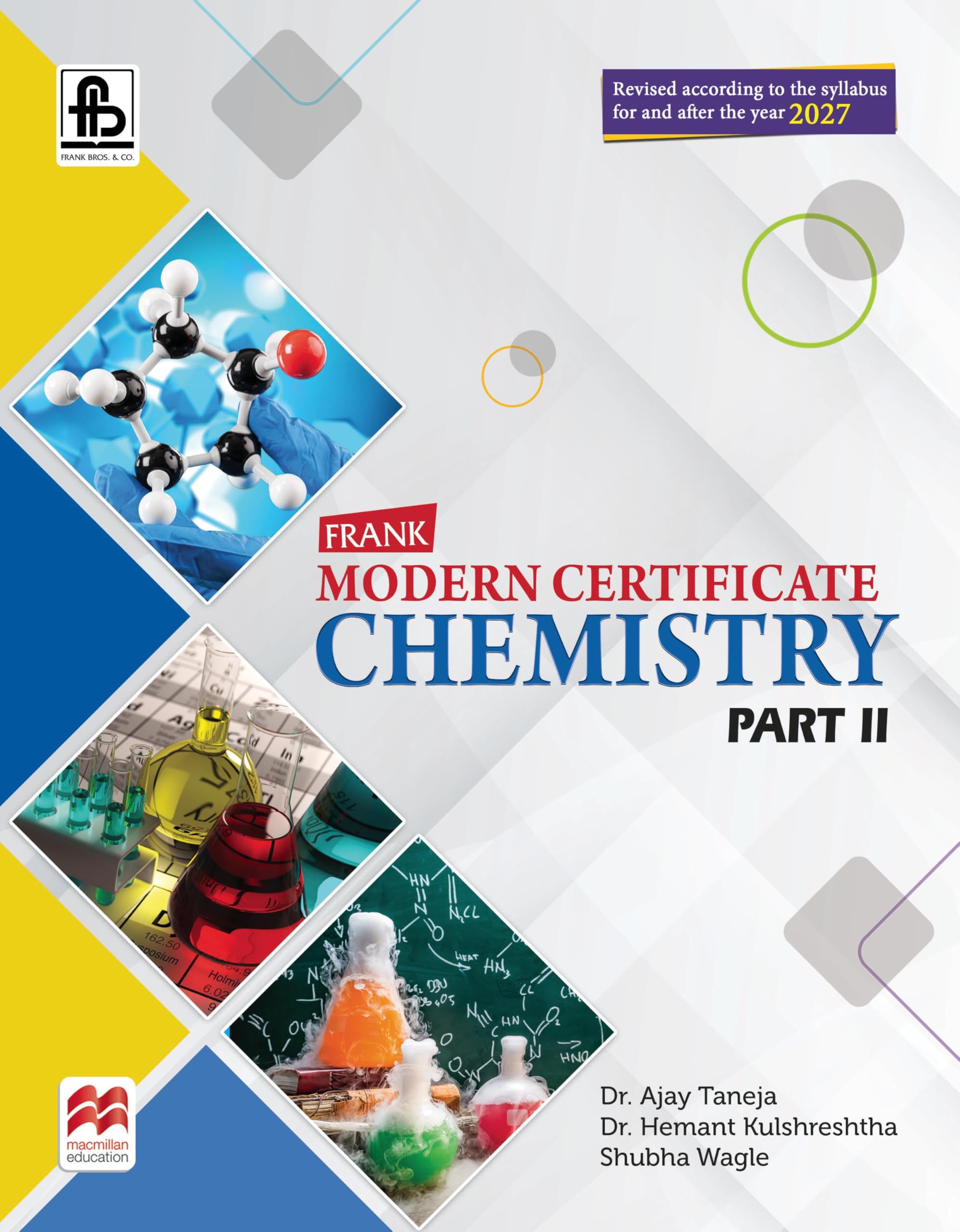 Frank Modern Certificate Chemistry Part II | ICSE Class 10 | 2027 Edition | Latest CISCE Syllabus | With MCQs, AssertionReason,