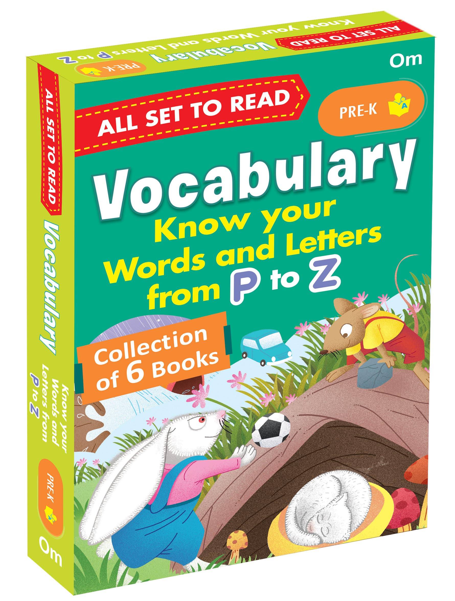All Set to Read Fun with letter (Set of 6 Books)