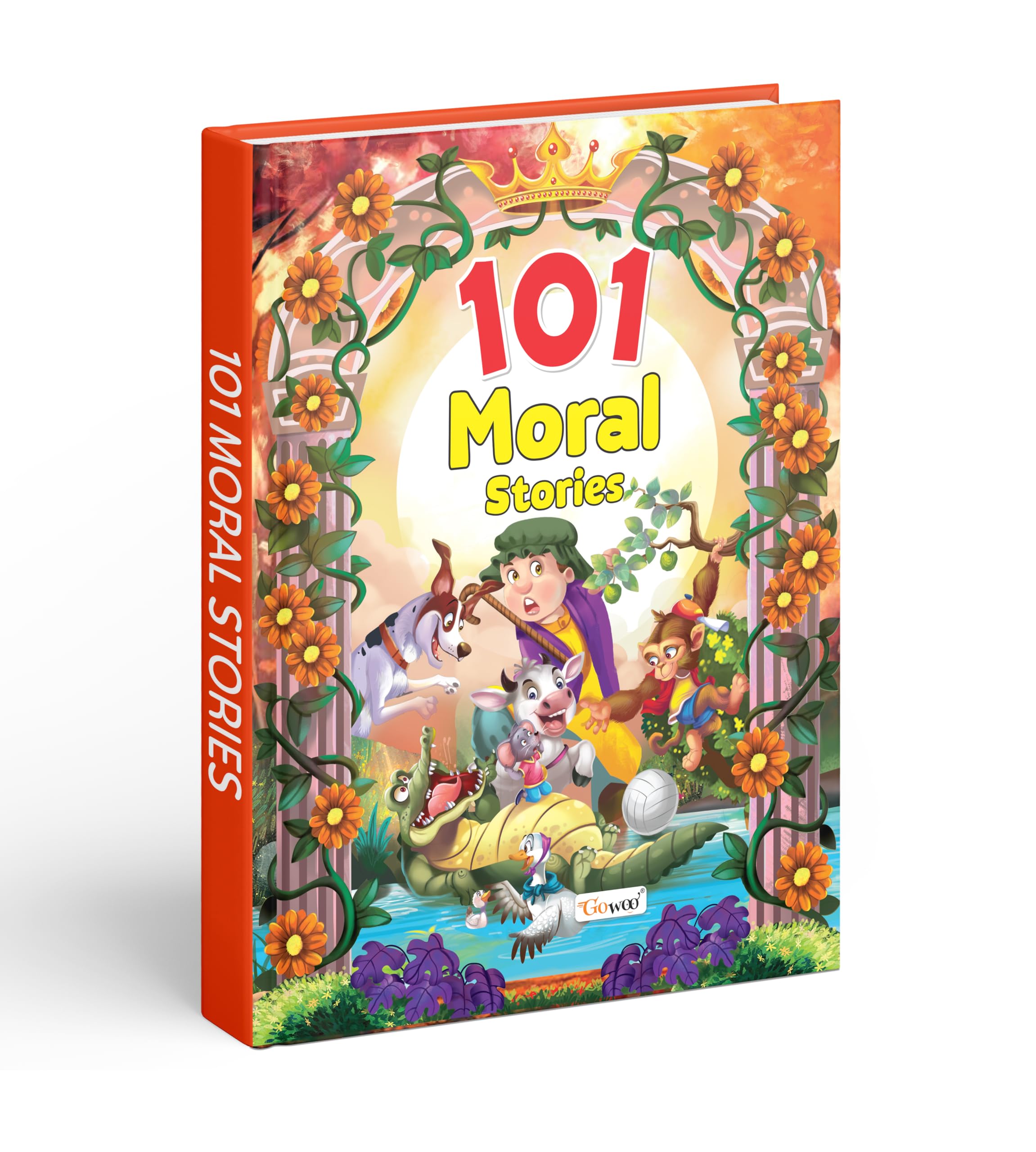 101 Moral Stories (Ages 312) (Hardbound) : Educational story for kids, Storybooks for young learners, Bedtime story book, stori