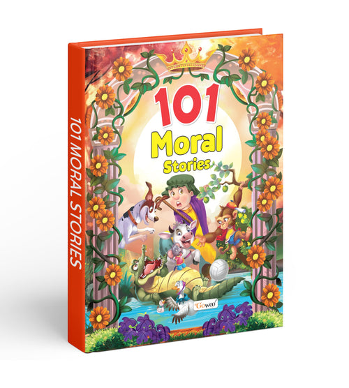 101 Moral Stories (Ages 312) (Hardbound) : Educational story for kids, Storybooks for young learners, Bedtime story book, stori