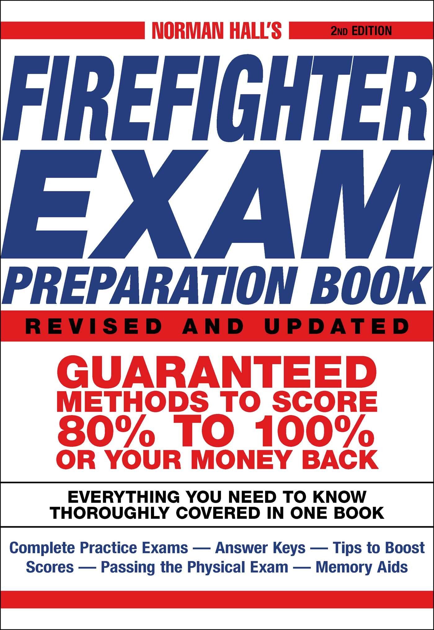 Norman Halls Firefighter Exam Preparation Book