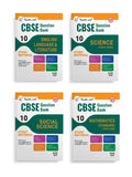 Together with CBSE English, Science, Social Science & Mathematics Std Class 10 Question Bank Exam 2025 (Set of 4 Books)(Chapterw