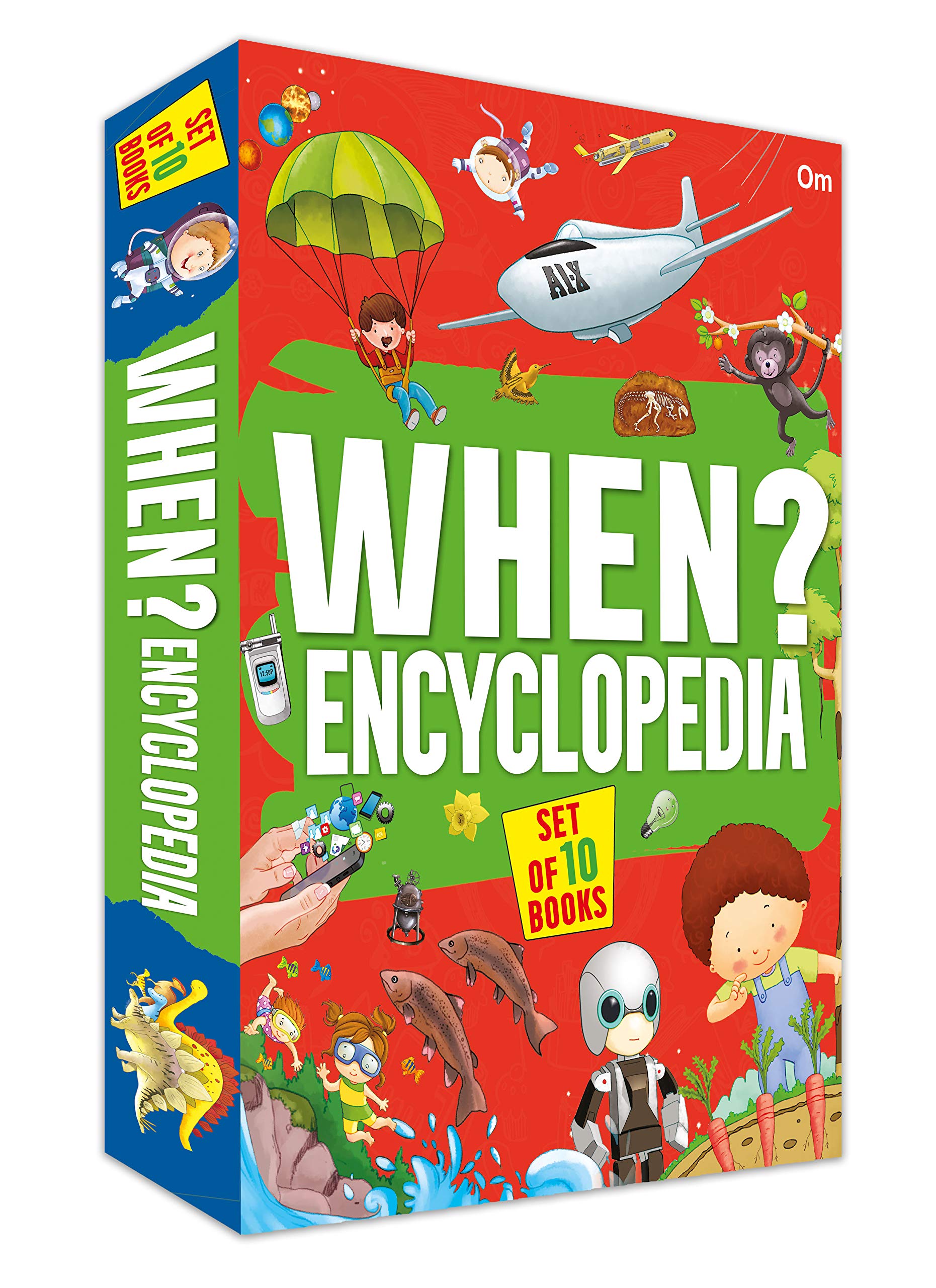 Encyclopedia : When? Encyclopedia Set of 10 Books