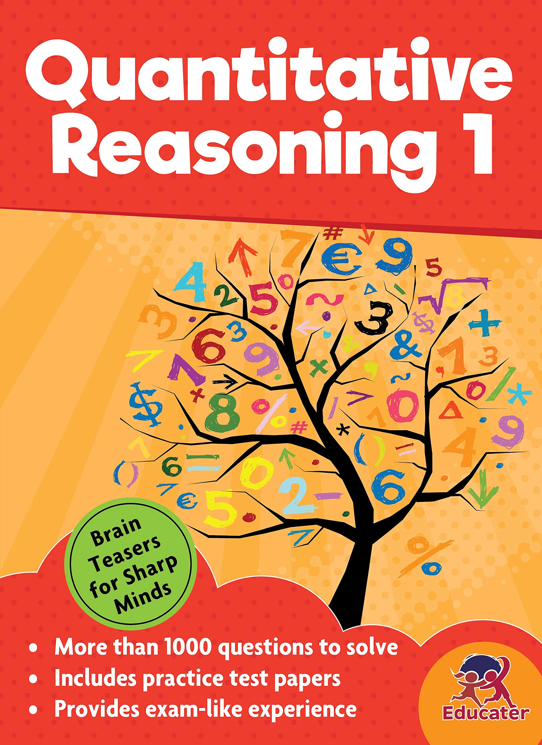 Team Pegasus Quantitative Reasoning Grade 1 Workbook for Kids Age 5+ | Fun & Interactive Activities to Strengthen Logical Thinki