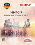 NEERAJ MMPC7 Business Communication English Medium For MBA IGNOU  Chapter Wise Help Book including Many Solved Sample Papers