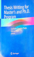 THESIS WRITING FOR MASTERS AND PH D PROGRAM