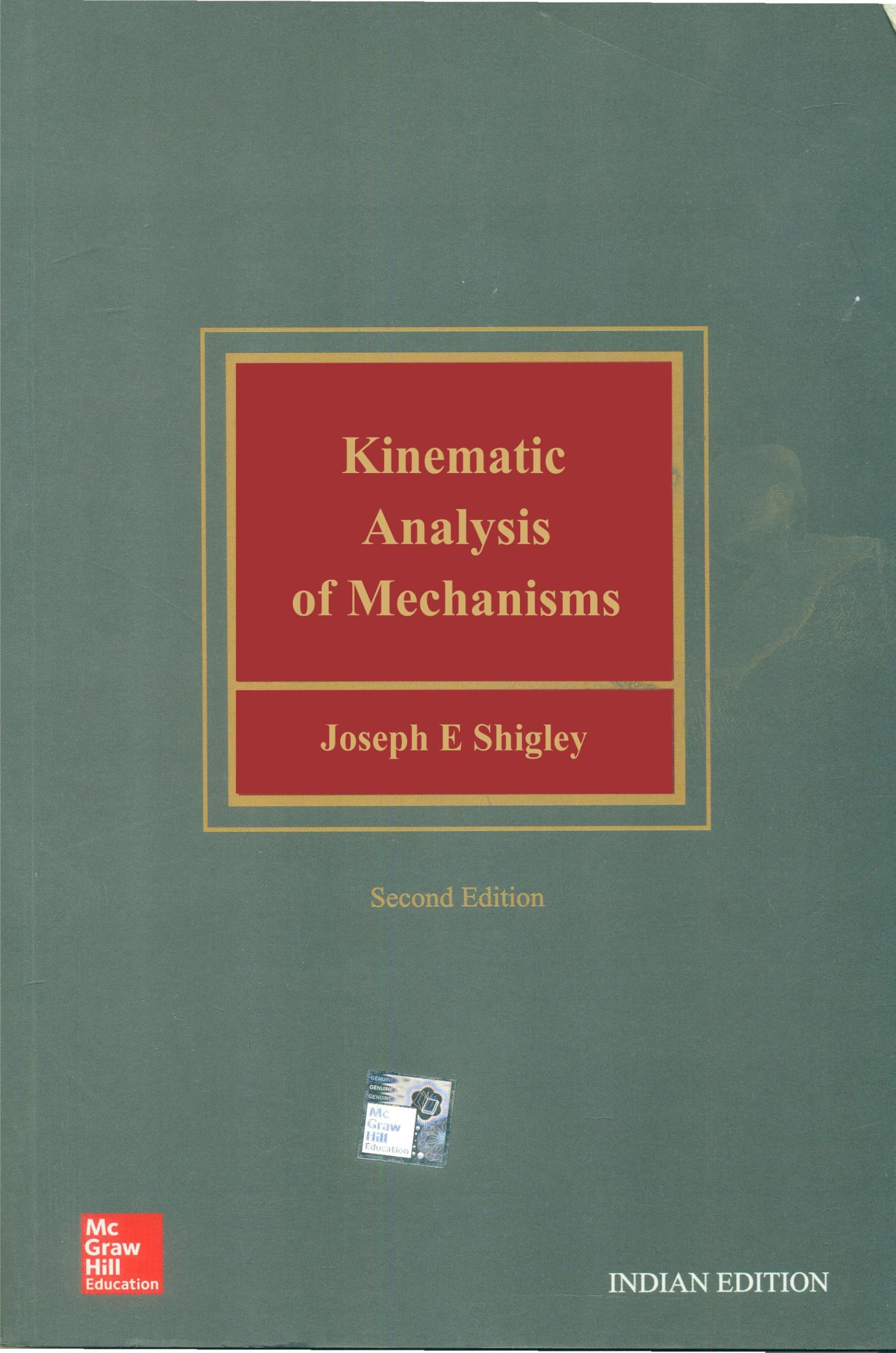KINEMATIC ANALYSIS OF MECHANISMS, 2/E