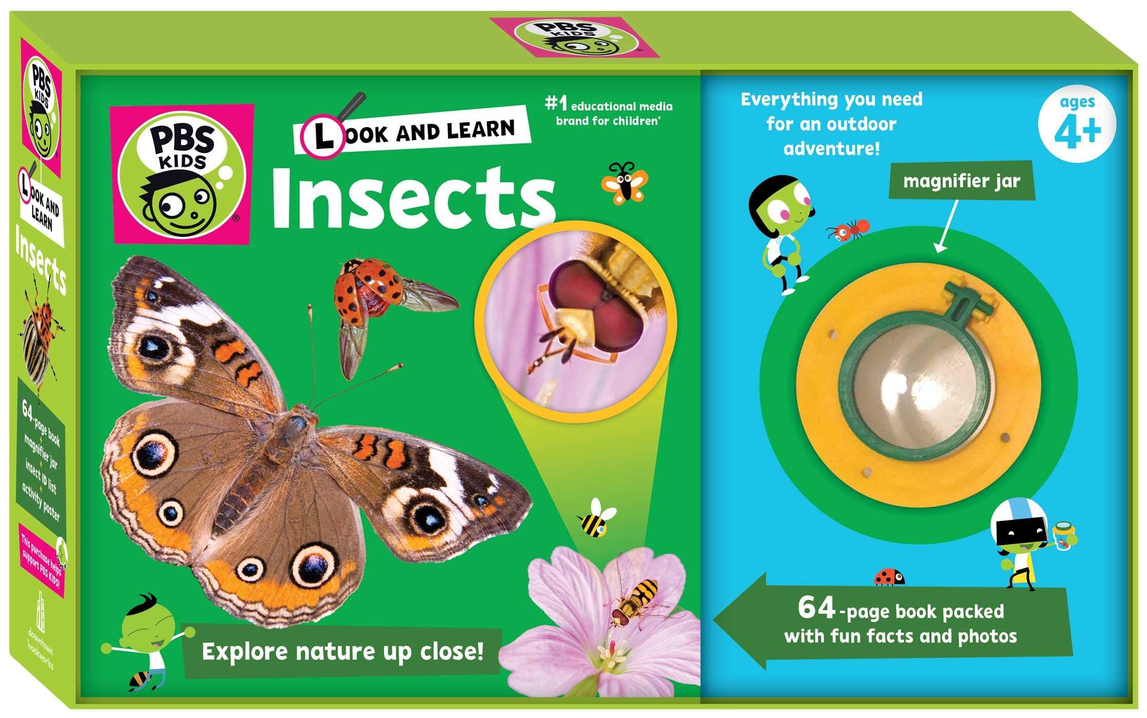 Downtown Bookworks Look And Learn Insects, FullyIllustrated,3, Multi