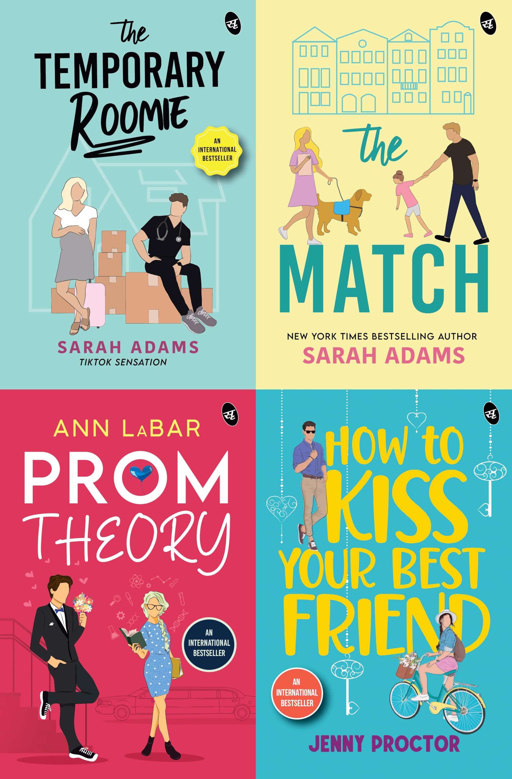 The Temporary Roomie I The Match I Prom Theory I How to Kiss Your Best Friend  Love and Friendship combo