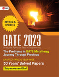 Gate 2023 : The Problems In Gate Metallurgy : Journey Through Previous 29 Years ChapterWise Solved Papers By Gkp