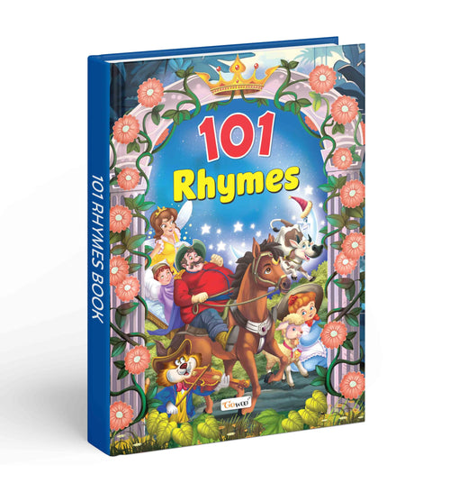 101 Rhymes Book for kids (Ages 312) (Hardbound) : Educatonal book for kids, Kids rhyme book, Rhyming book for kids, Fun adven