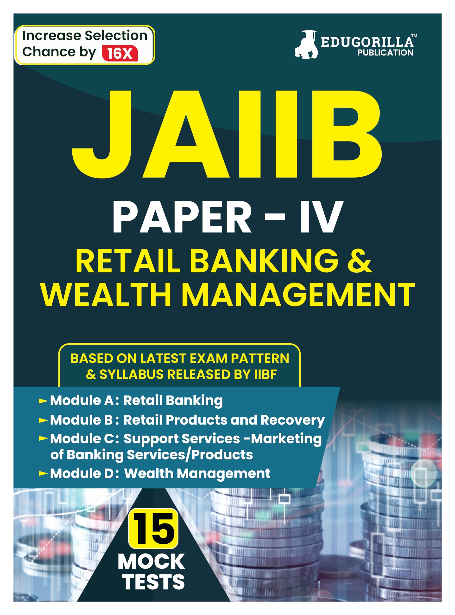 Retail Banking & Wealth Management  Jaiib Exam 2024 (Paper 4)  5 Full Length Mock Tests (Solved Objective Questions) With Free