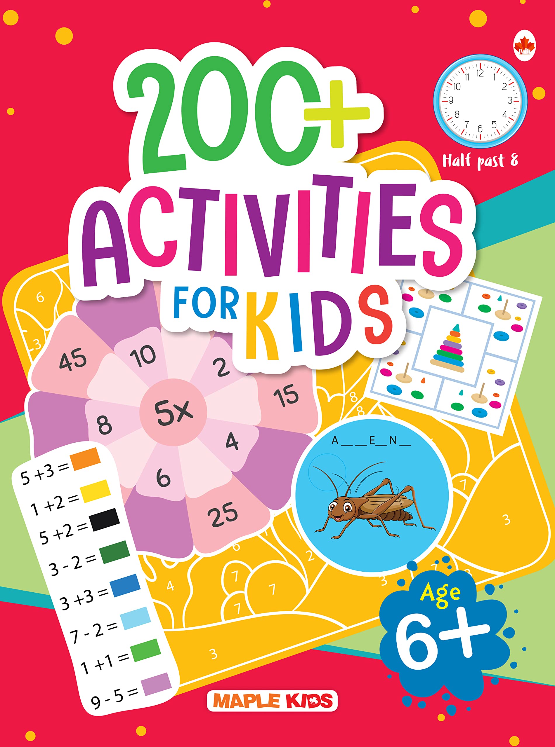 Brain Activity Book for Kids  200+ Activities for Age 6+