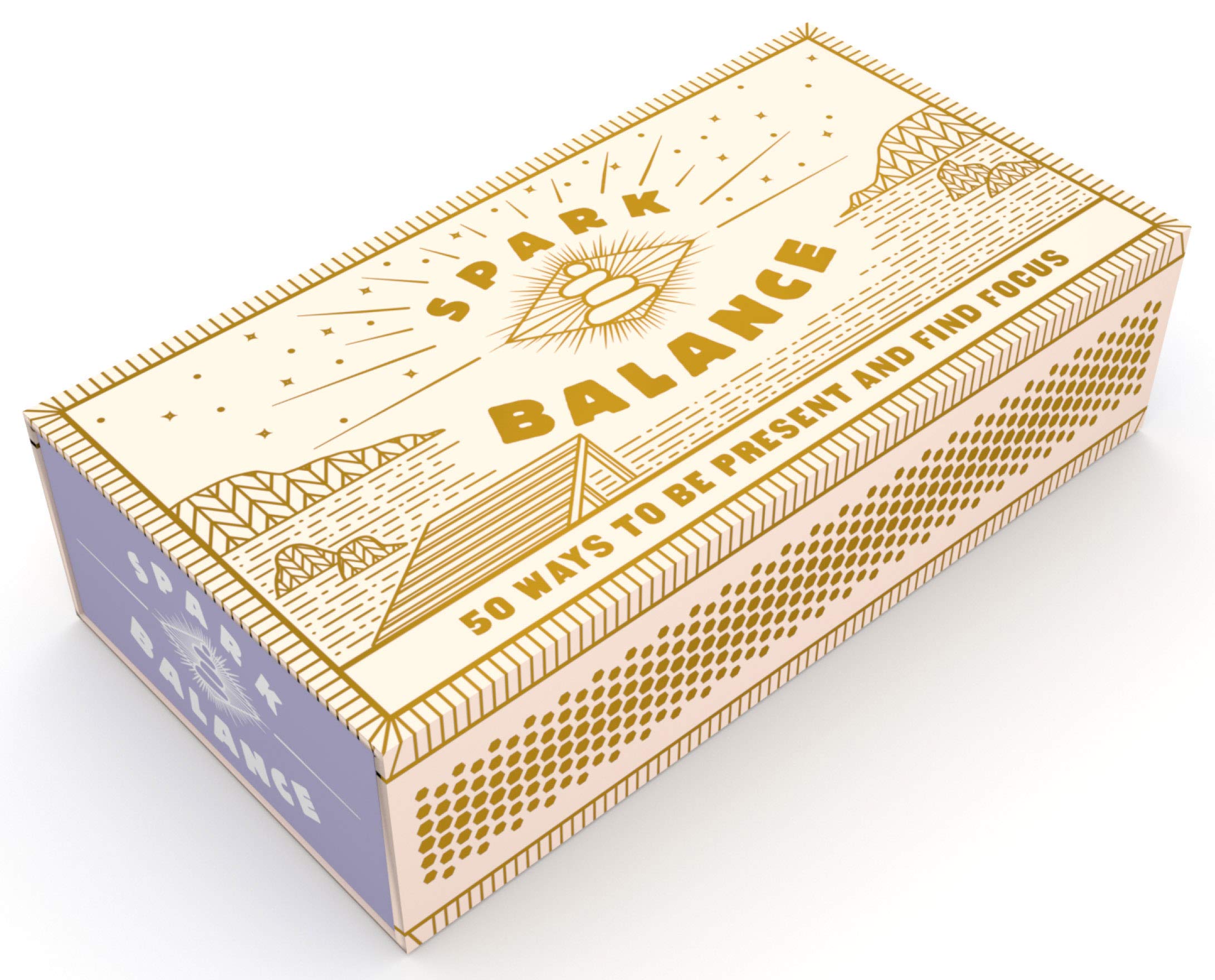 Spark Balance: 50 Ways to Be Present and Find Focus (Hostess Gift or Stocking Stuffer, Mothers Day Gift, Girlfriend Gift)